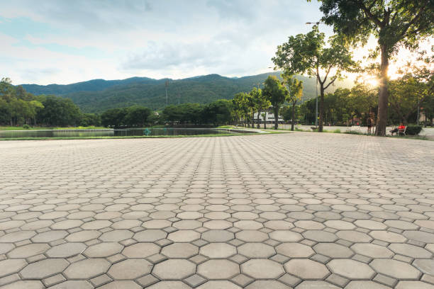 Commercial Driveway Pavers in Camp Barrett, VA